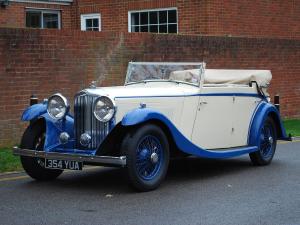 Bentley 3½-Litre All-weather Tourer by Mulliner 1934 года